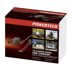 Dual USB Port Charger With Voltage Display (12/24VDC) 5 Dual USB Port Charger With Voltage Display (12/24VDC) -Latestbuy tb2s2301 500c