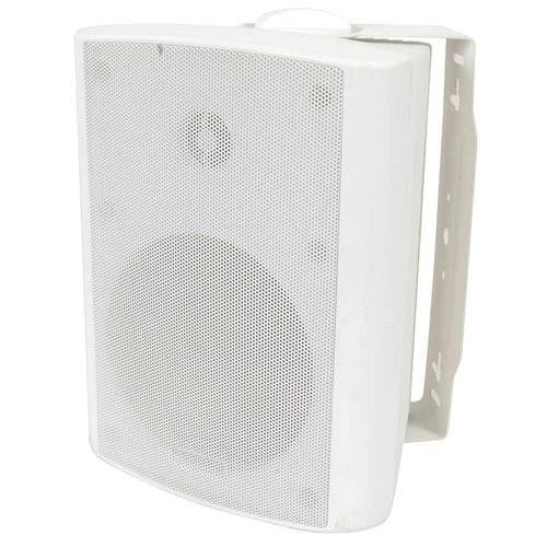 5" Indoor Outdoor 2-way Adjustable Speaker W/ Mount (White) 2 5" Indoor Outdoor 2-way Adjustable Speaker W/ Mount (White) - Image 2