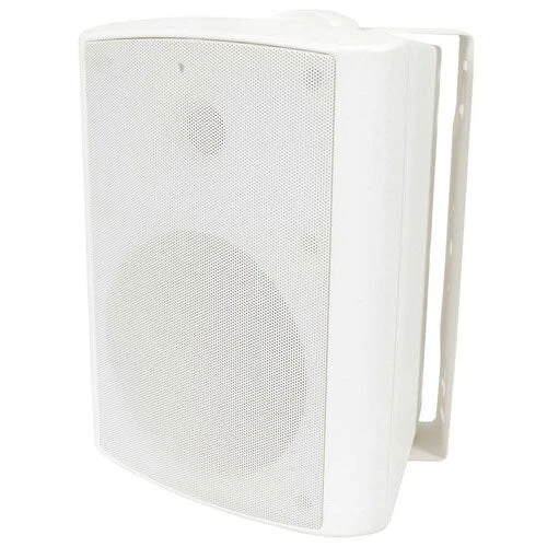 6.5" Indoor Outdoor 2way Adjustable Speaker W/ Mount (White) 2 6.5" Indoor Outdoor 2way Adjustable Speaker W/ Mount (White) - Image 2