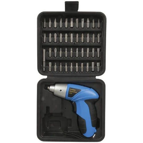 42 Piece Cordless Screwdriver Set (4.5V) 2 42 Piece Cordless Screwdriver Set (4.5V) - Image 2