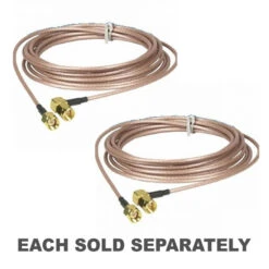 SMA Plug To Plug Gold RG316 Coax Lead