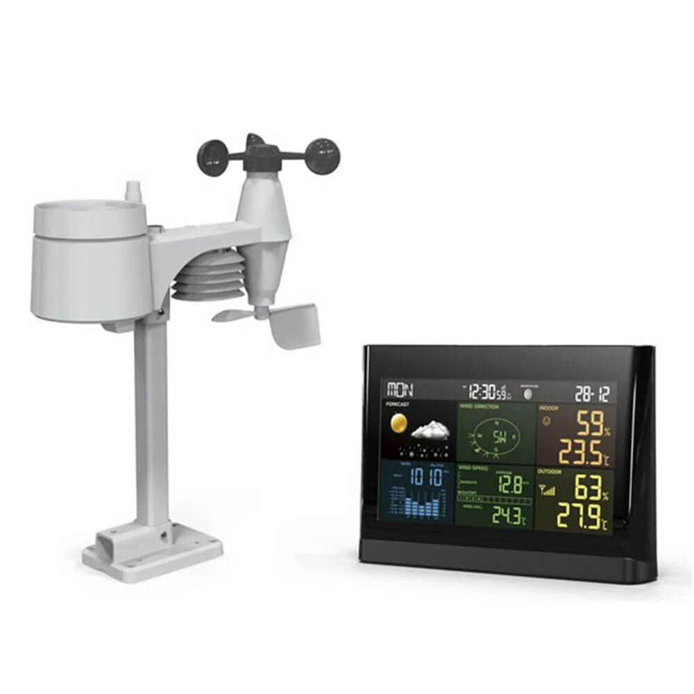 Digital 5 In 1 Wireless Weather Station Color Display 1 Digital 5 In 1 Wireless Weather Station Color Display