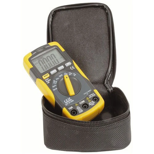 Cat III Digital Multimeter Autoranging 4000 Count DMM W/ Tem 3 Cat III Digital Multimeter Autoranging 4000 Count DMM W/ Tem - Image 3