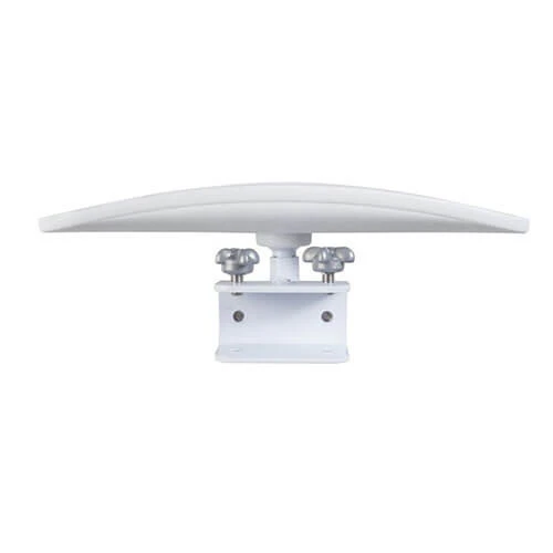 Clamp Mount Convex Ski Mirror (White) 2 Clamp Mount Convex Ski Mirror (White) - Image 2