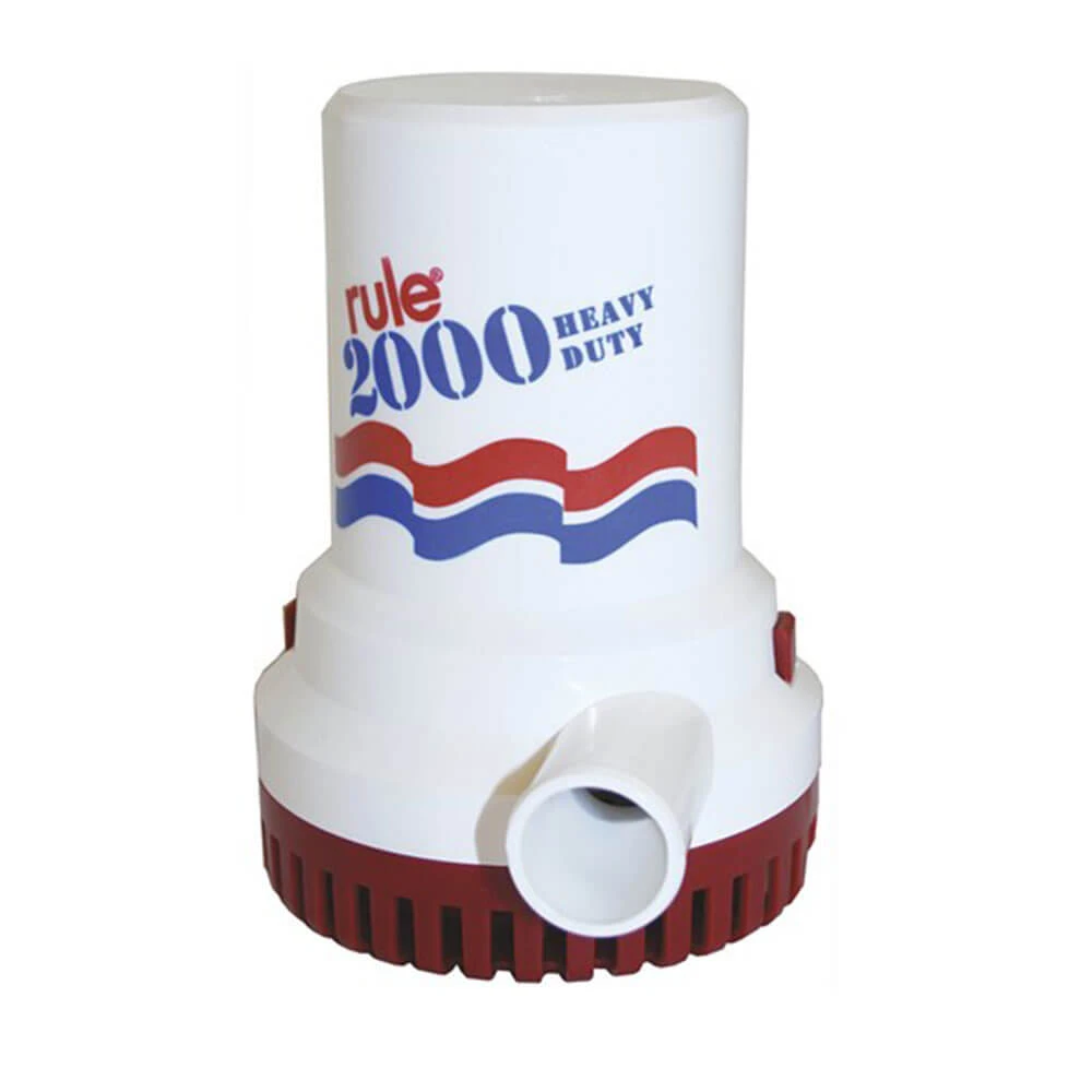 Boat Bilge Pump (Rule 10 2000GPH 12V) 1 Boat Bilge Pump (Rule 10 2000GPH 12V)