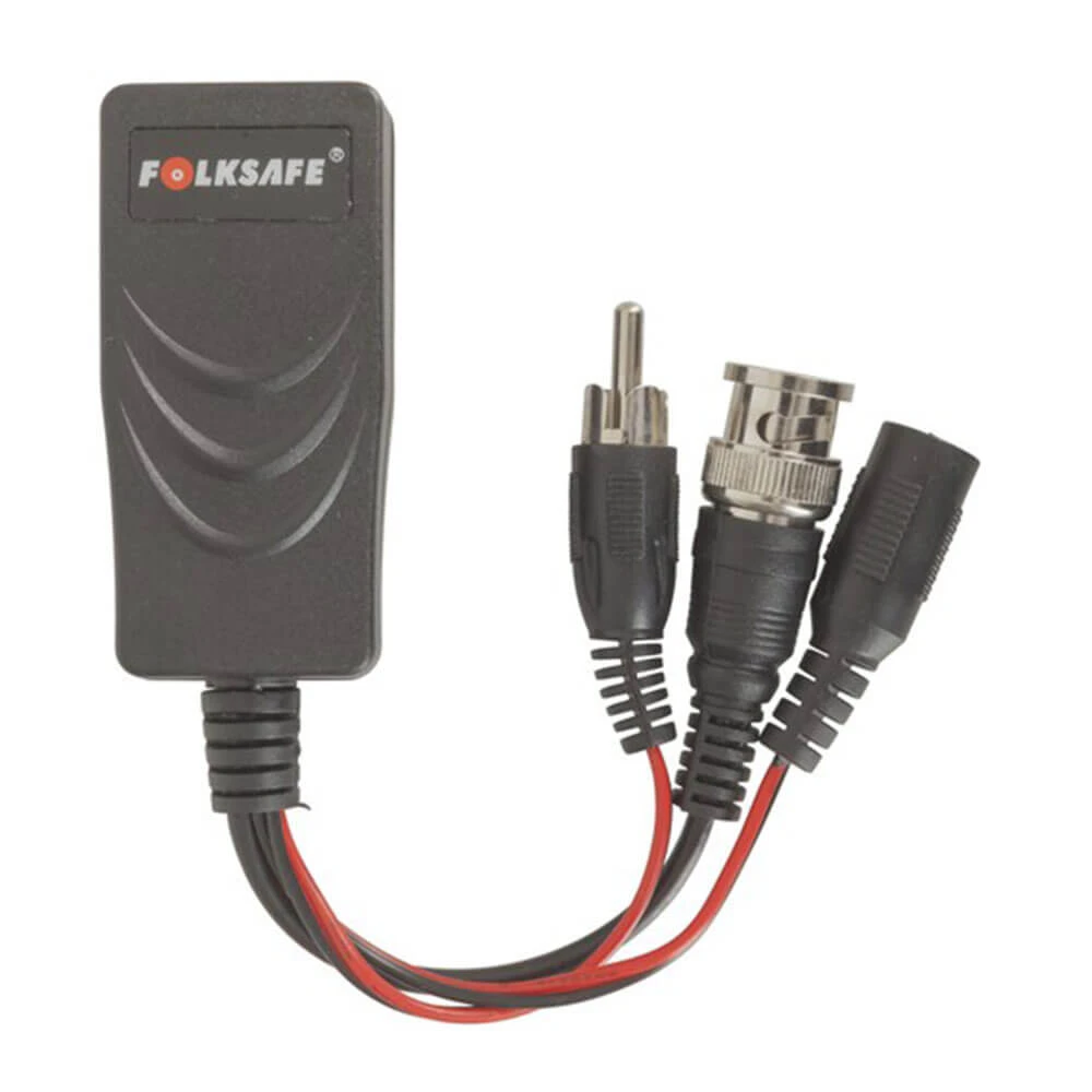 Video Balun Kit (BNC Co Axial/RCA To Cat5e/6 AHD) 1 Video Balun Kit (BNC Co Axial/RCA To Cat5e/6 AHD)