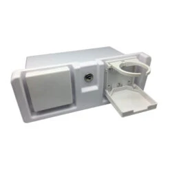 White Glove Box With Drink Holders