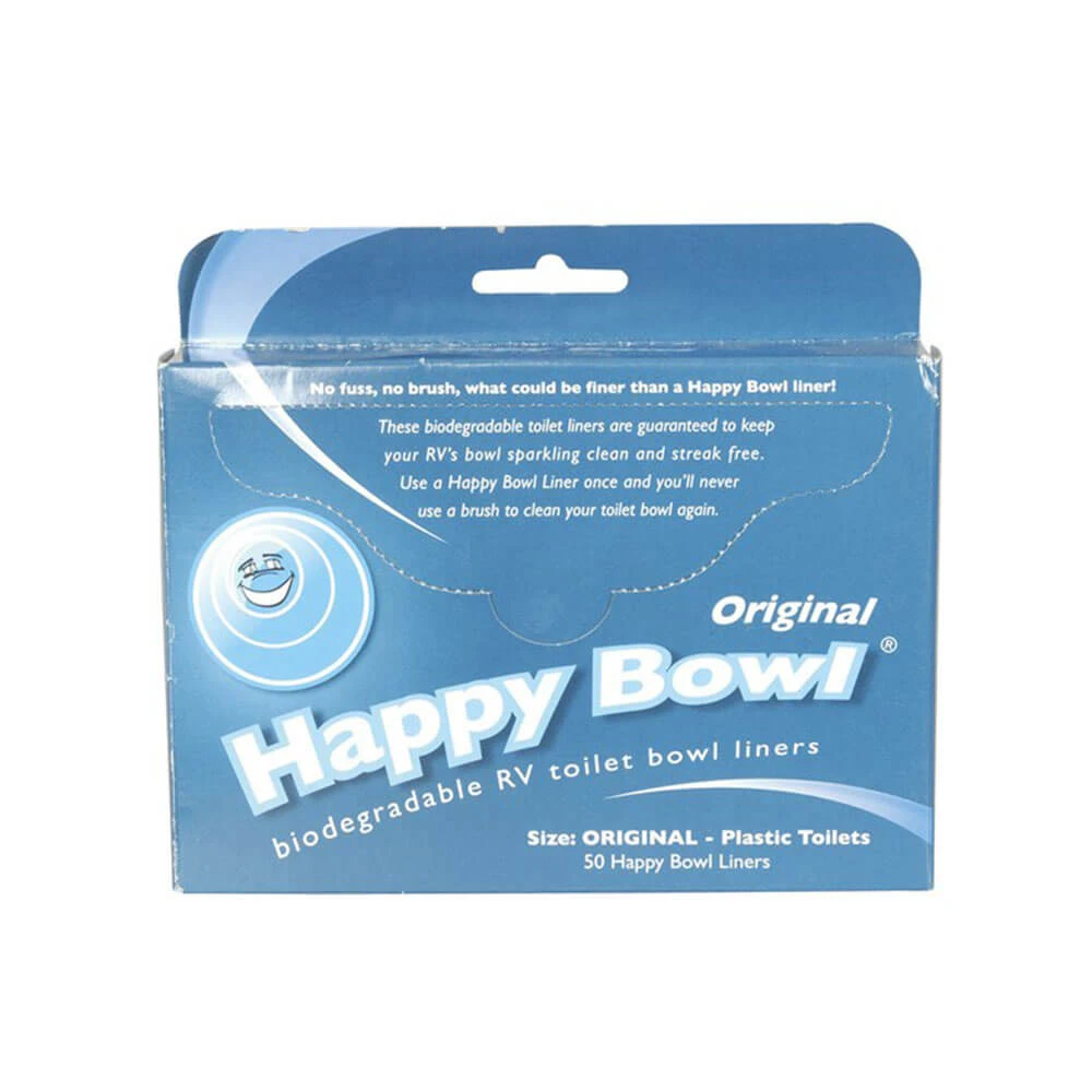 Happy Bowl Toilet Bowl Liners (50 Packs) 1 Happy Bowl Toilet Bowl Liners (50 Packs)