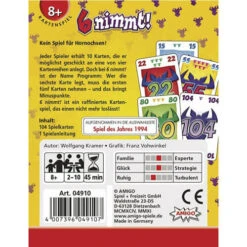 6 Nimmt! Card Game -Latestbuy vr1ekje01 500c