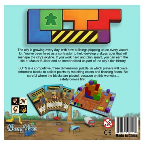 LOTS A Competitive Tower Building Game 2 LOTS A Competitive Tower Building Game - Image 2