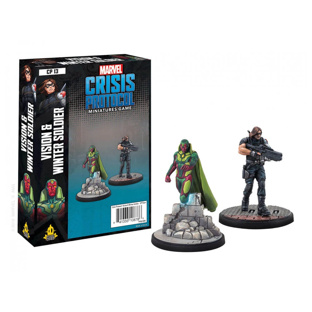 Vision And Winter Soldier Miniatures Character Pack 1 Vision And Winter Soldier Miniatures Character Pack