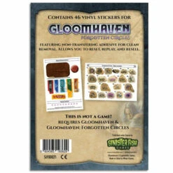 Gloomhaven Forgotten Circles Removable Sticker Set -Latestbuy vr1oszh01 500c