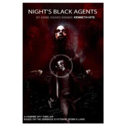 Nights Black Agents RPG Gumshoe Spy Thriller Supplement