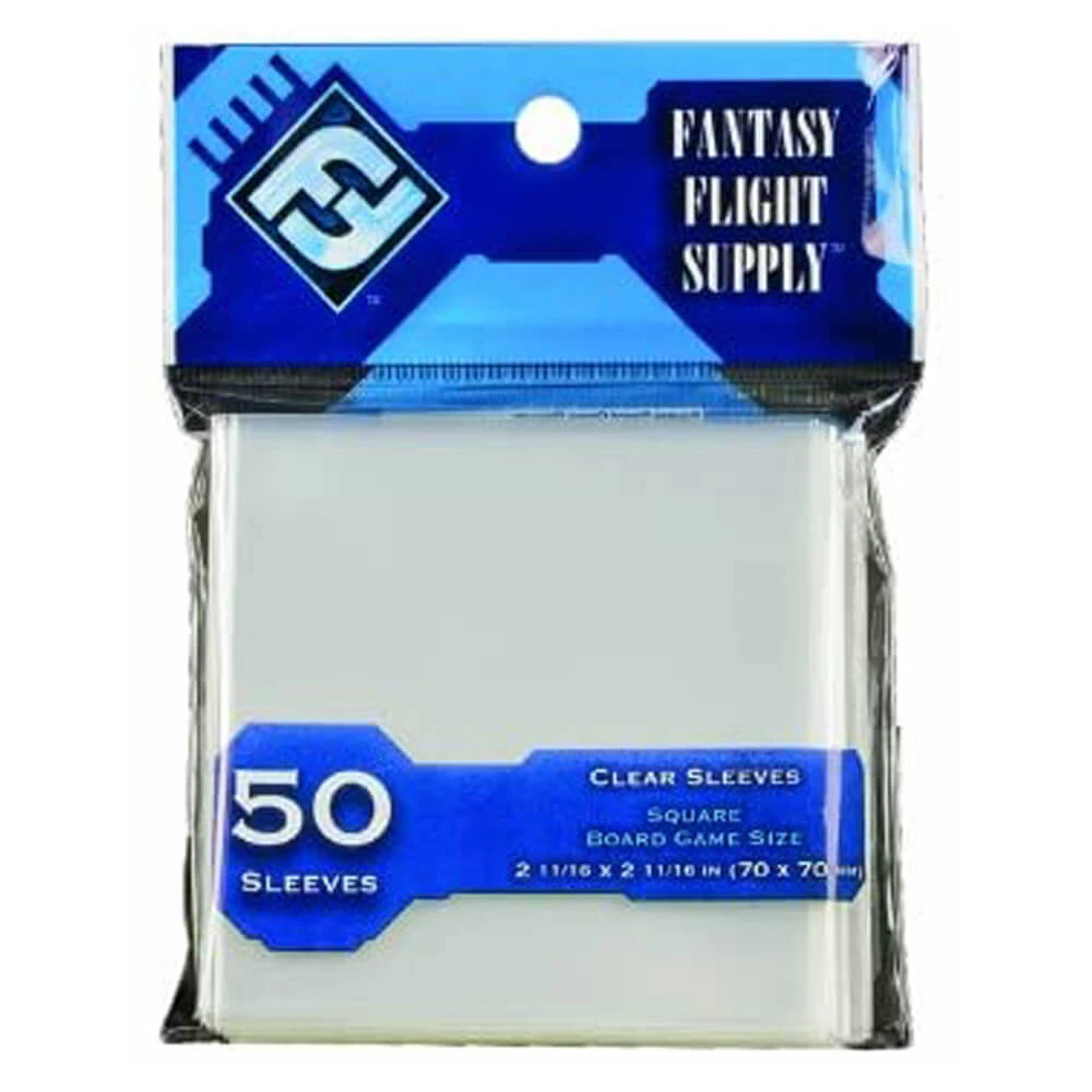 FF Board Game Sleeves Square Card (50 Per Pack/70mmx70mm) 1 FF Board Game Sleeves Square Card (50 Per Pack/70mmx70mm)