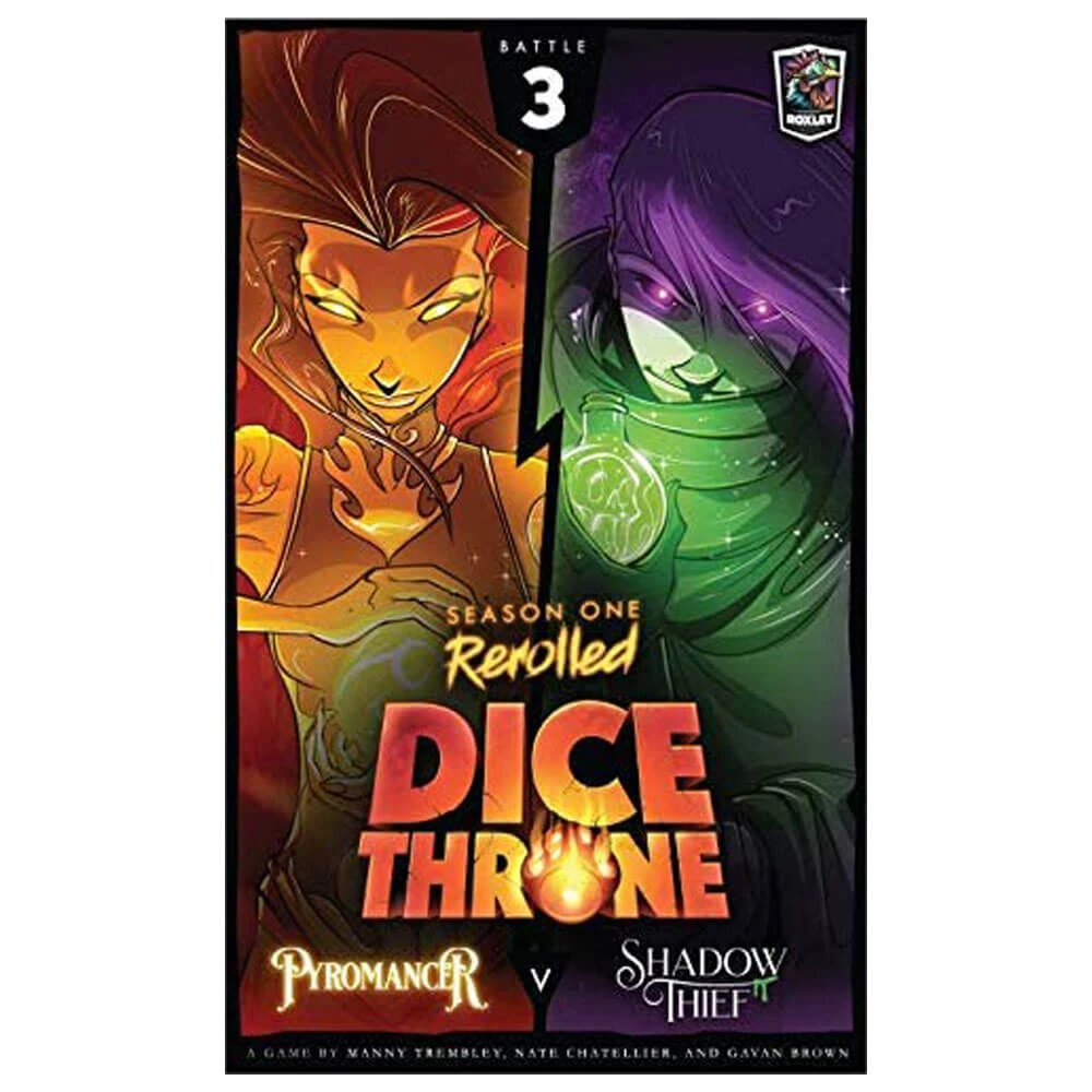 Dice Throne S1 Rerolled: Pyro Vs Shadow Thief Box 3 1 Dice Throne S1 Rerolled: Pyro Vs Shadow Thief Box 3
