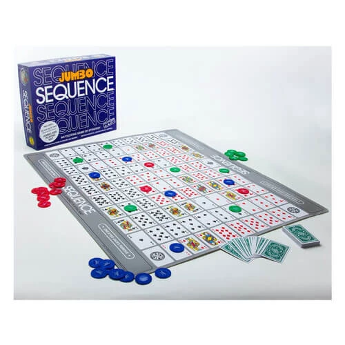 Sequence Jumbo Box Edition Board Game 2 Sequence Jumbo Box Edition Board Game - Image 2