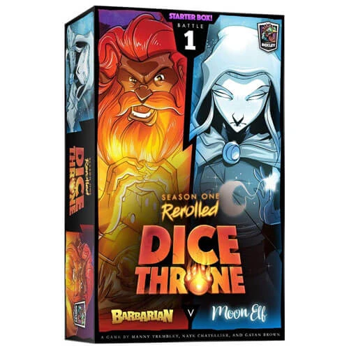 Dice Throne S1 Rerolled: Barbarian Vs Moon Elf Box 1 3 Dice Throne S1 Rerolled: Barbarian Vs Moon Elf Box 1 - Image 3