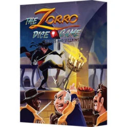 The Zorro Dice Game Heroes & Villains Expansion Game -Latestbuy vr3wzlr01 500c