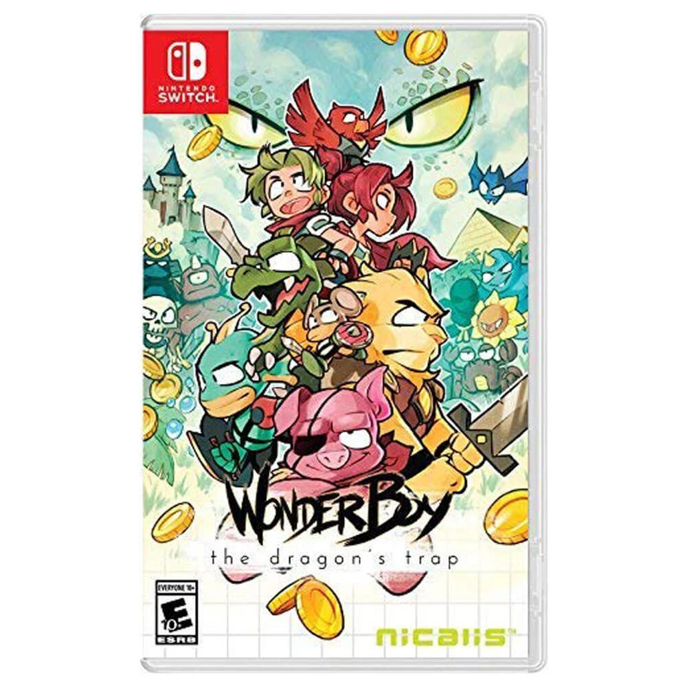 SWI Wonder Boy: The Dragon's Trap (US Version) Video Game 1 SWI Wonder Boy: The Dragon's Trap (US Version) Video Game