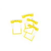 Arnos Tubeclip File Fastener Yellow (500pk)