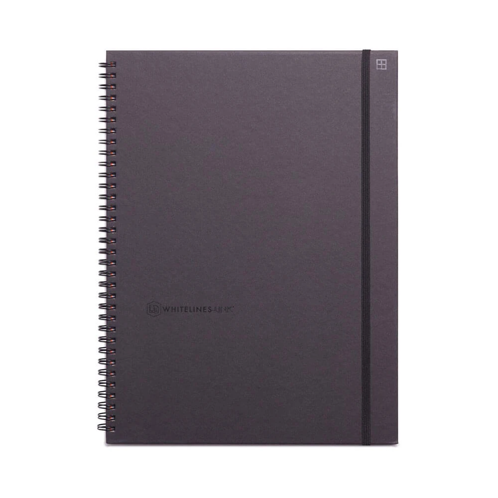 Whitelines Spiral Notebook A4 Black 160 Page 5 Whitelines Spiral Notebook A4 Black 160 Page - Image 5
