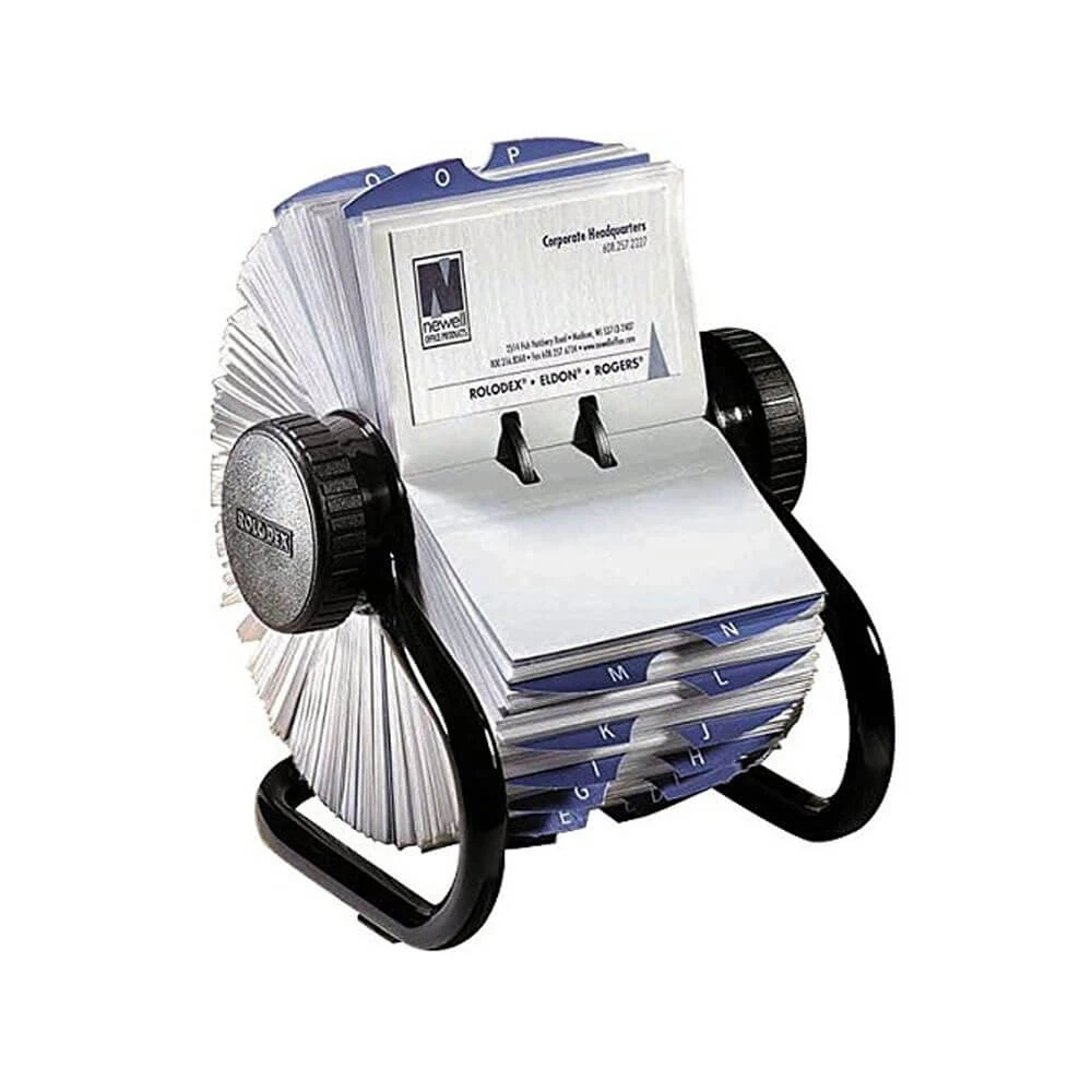 Rolodex Rotary Business Card File 400 (Capacity) 1 Rolodex Rotary Business Card File 400 (Capacity)