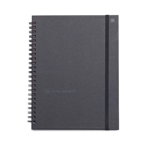 Whitelines Spiral Notebook A5 Black 160 Page 3 Whitelines Spiral Notebook A5 Black 160 Page - Image 3