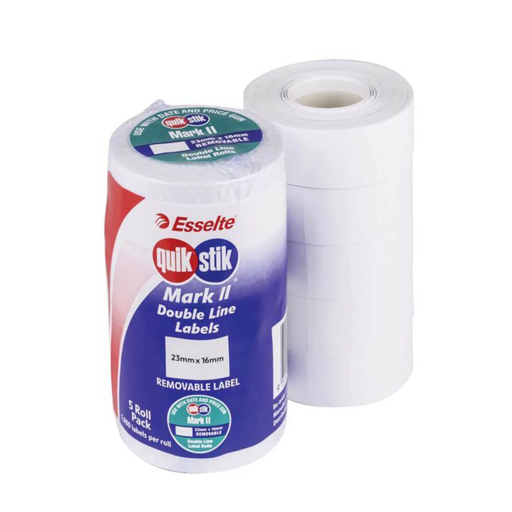 Quik Stik Mark Removable Label Plain (5pk) 5 Quik Stik Mark Removable Label Plain (5pk) - Image 5