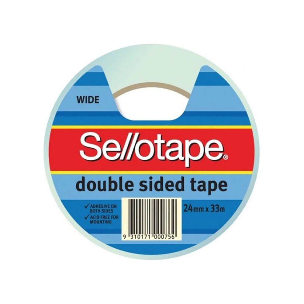 SelloTape Double Sided (24mmx33m) 1 SelloTape Double Sided (24mmx33m)