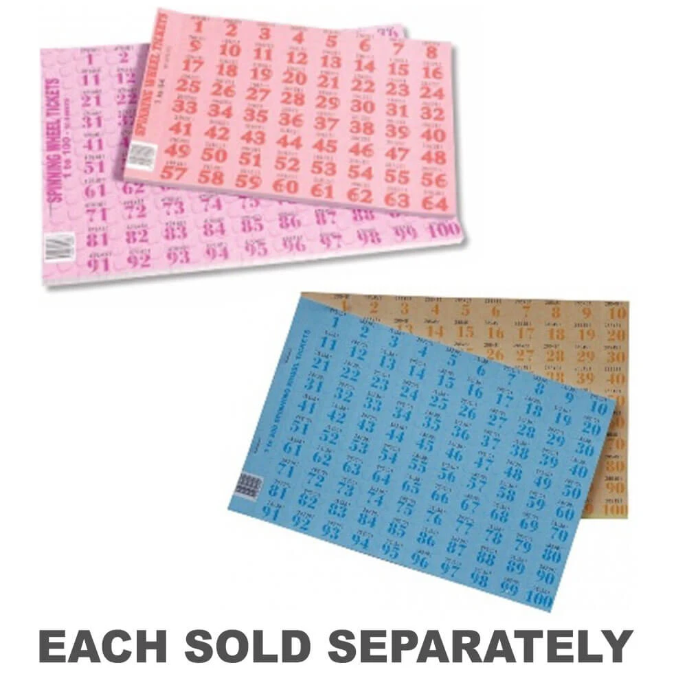 BSG Chocolate Wheel Tickets 1 BSG Chocolate Wheel Tickets