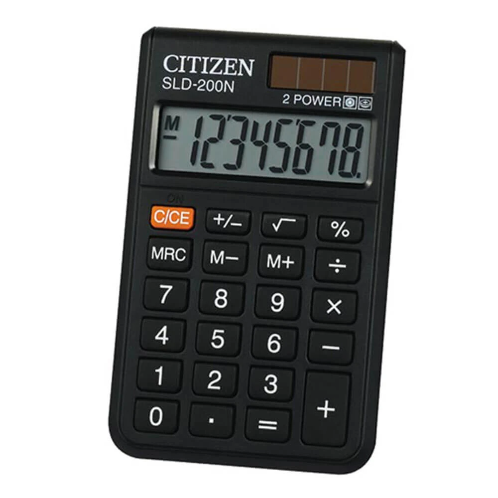 Citizen 8 Digit Pcket Calculator 5 Citizen 8 Digit Pcket Calculator - Image 5