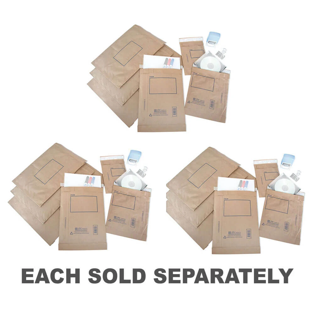 Jiffy Padded Mailers Bag Brown (10pk) 1 Jiffy Padded Mailers Bag Brown (10pk)